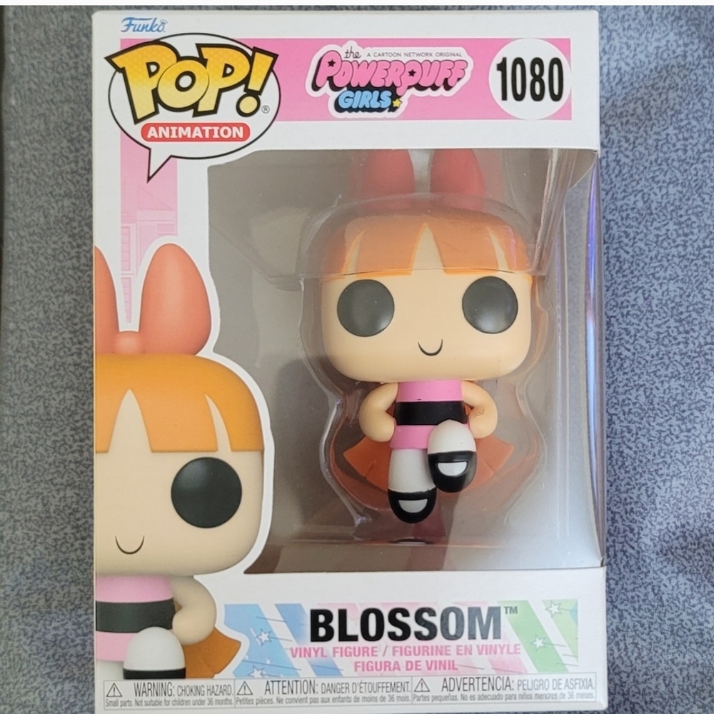Funko Pop! Powerpuff Girls Blossom Figure - Orange and Pink